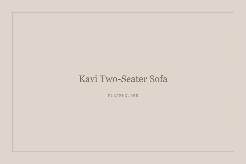 Kavi Two-Seater Sofa