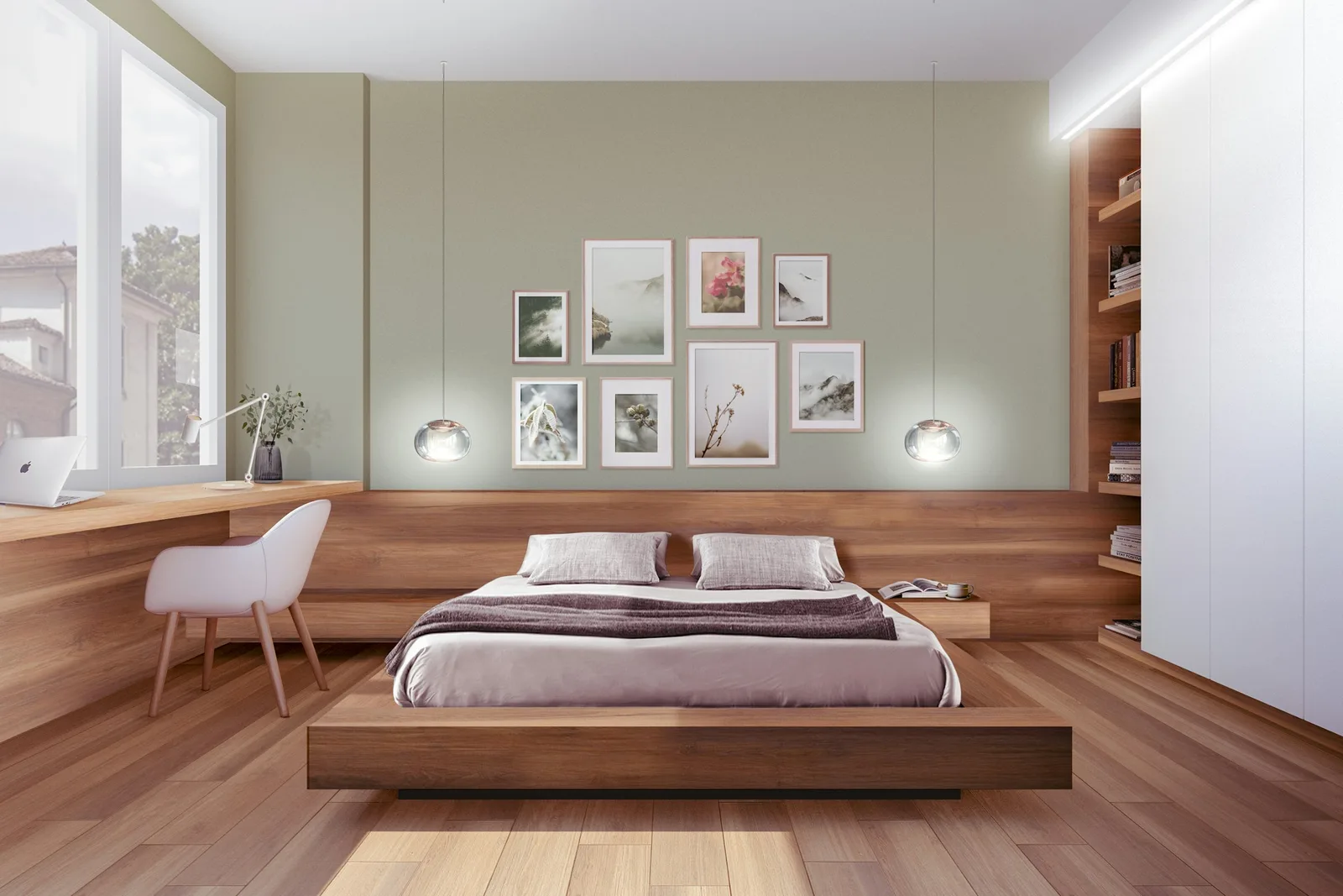 Nira King Bed